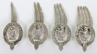A Collection of Officer's Bonnet Badges to the 5th Sutherland & Caithness Highland) Battalion.