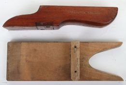 WW1 Boot Hook Set Belonging to Major L Holt Royal Horse Artillery