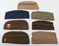 American WW2 and other Military Side Hats