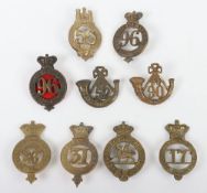 Small lot of British Military Glengarry Badges.