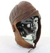 WW1 Period Leather Flying Helmet