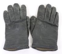 Post WW2 German Air Force Flying Gloves