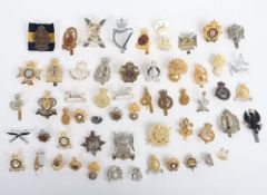Large Collection of Modern British Military Cap & Collar Badges.