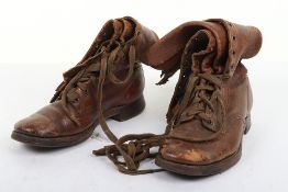 Pair of Brown Leather Boots