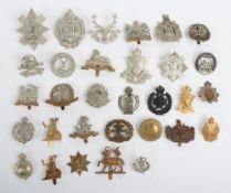 Selection Of British Military Cap Badges.