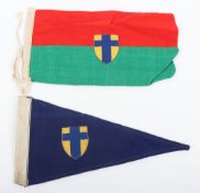 HQ British Troops Low Countries vehicle/Tank Pennants