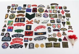 Mixed Military Cloth Badges