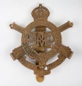 Guards Machine Gun Regiment Cap Badge.