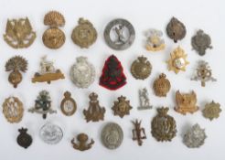 Assortment Of British Military Cap Badges.