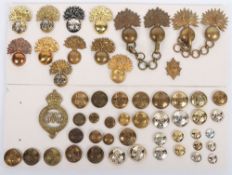 Assortment of British Military Badges to the Grenadier Guards.
