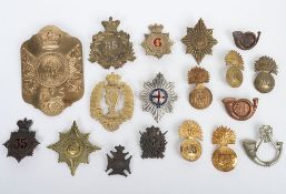 British Military Badges Fur Cap Grenades & Helmet Plate Collection.