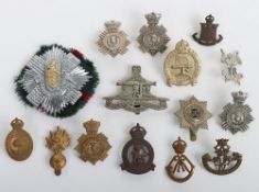 Small Collection of Colonial Military Cap Badges.