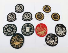 British/Scottish/Irish Pipe, Bugler Drum Majors Badges
