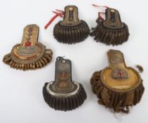 Military/ Service Bullion Fringe Epaulette Shoulder Boards