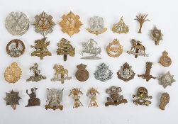 Assortment of British Military Cap Badges.