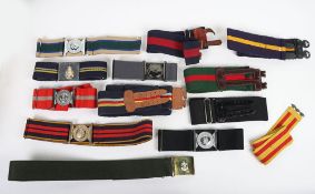 Military Regimental Stable Belts