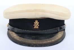 13th/18th Hussars Officers Dress Peaked Cap.