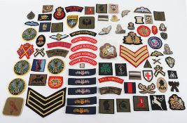 Mixed Military Cloth Badges