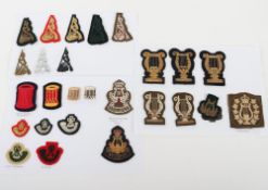Military Pipers and other Music Trade Badges
