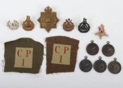Machine Gun Corps Medallions and Badges