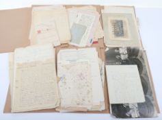 WW1 1914-1918 Letters and Documents 2nd Lieutenant W.E.Jupe