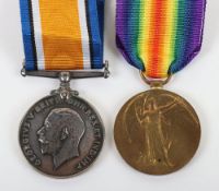A Great War pair of medals to the Queen’s Own (Royal West Kent) Regiment