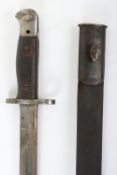 1907 Lanchester Bayonet
