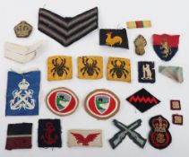 Military Cloth Badges