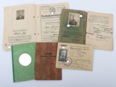 Third Reich  HJ/SA Sports Documents