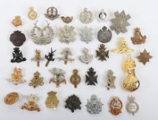 Grouping of British Military Cap Badges
