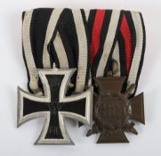 WW1 German Iron Cross Medal Pair