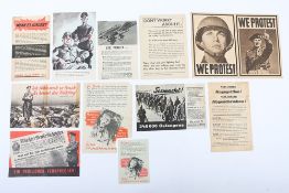 WW2 German and British Drop Leaflets