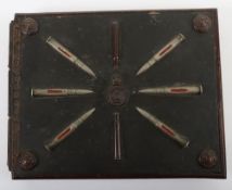 Presentation Folder to Captain J.B.Wildman Hertfordshire Regiment