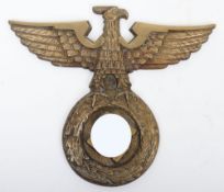 Third Reich Eagle Door Plaque
