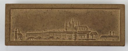WW2 German 1st October Medal Prague Castle Bar