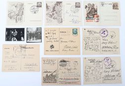 Third Reich SS  and other Field Post Cards