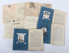 Third Reich German Red Cross (Deutches Rotes Kreuz) Documents