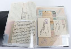 Third Reich POW/Postal History Folder