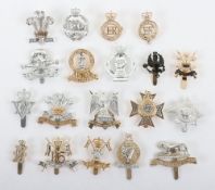 Anodised British Cavalry  Cap Badges.