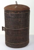 Vintage Officers Bearskin Tin