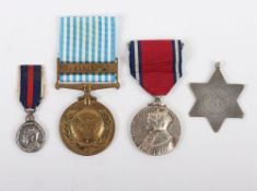 A collection of various medals
