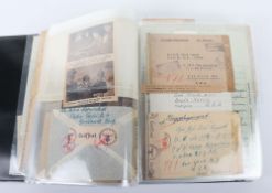 Third Reich POW/Postal History Folder