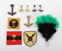 Royal West African Frontier Force Badge and Insignia Grouping