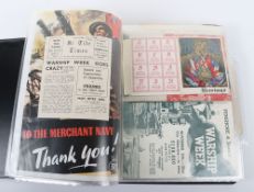 Collection of WW2 Home Front Ephemera