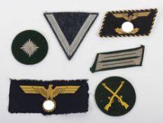 Third Reich Cloth Badges