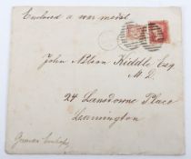 Imperial German 1870-71 Medal Citation/Letter to English Doctor