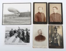 WW1 German Aircraft and Men Photographs