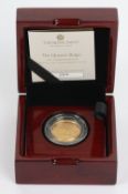 The Queen's Reign, 2022 1/4oz Gold Proof,