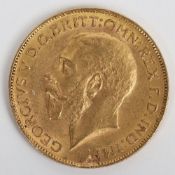 Sovereign, 1928, South Africa Mint