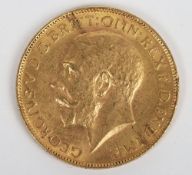 Sovereign, 1927, South Africa mint,